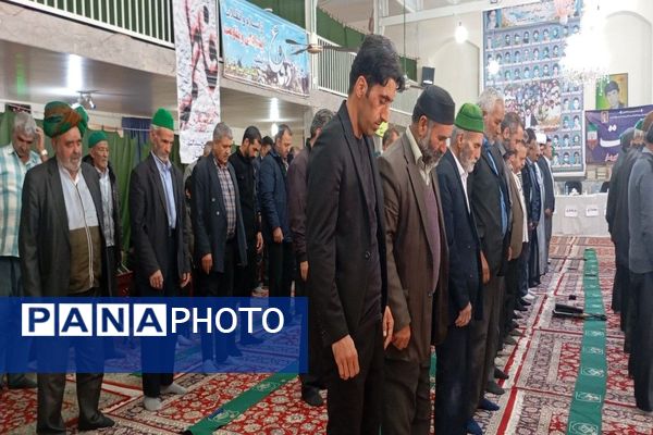 آخرین نماز عبادی سیاسی جمعه آبان ماه در شهر بار نیشابور