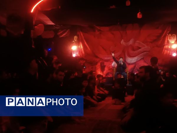 شب هشتم محرم در هیئت الزهرای نیشابور 