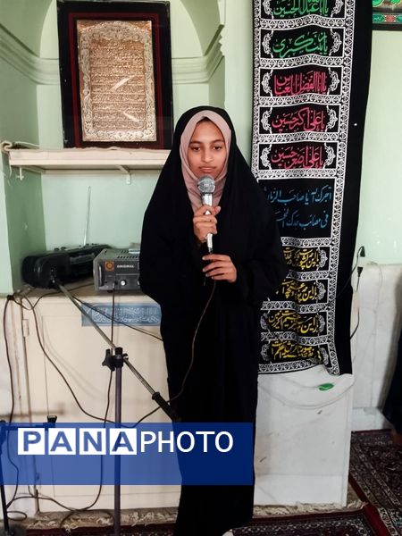 مراسم استقبال از شهید گمنام در روستای سرزه 