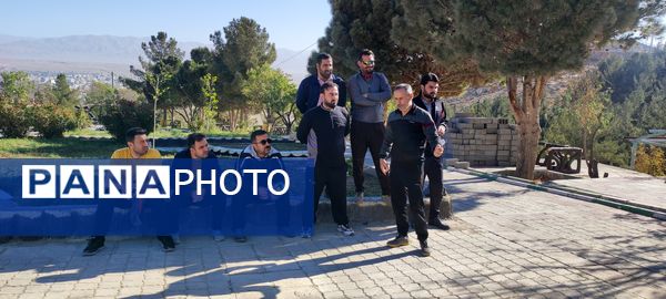 برگزاری مسابقات دارت و طناب‌کشی به‌مناسبت هفته فراجا در شهرستان شیروان