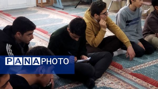 آموزش مداحی در دبیرستان شاهد ابوذر غفاری نیشابور 