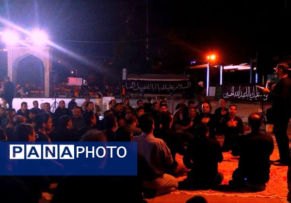  مراسم عزاداری اباعبدالله الحسین(ع) در مسجد شهدای گمنام 