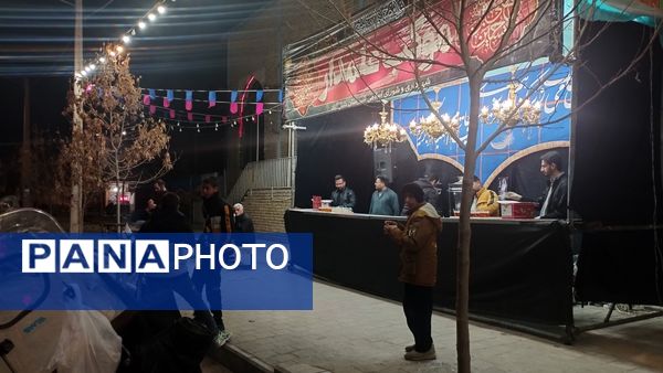برپایی موکب به مناسبت شهادت امام موسی کاظم (ع) در خلیل آباد