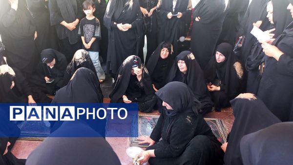 آیین سنتی «گل مالی» در روز عاشورا