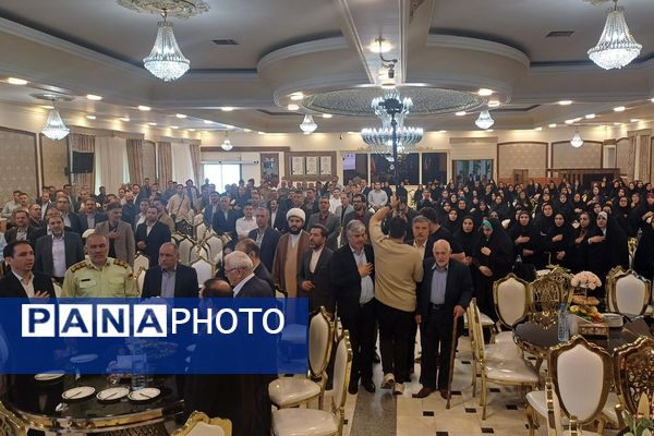 مراسم بزرگداشت مقام معلّم در تالار شباهنگ شهرستان شهریار
