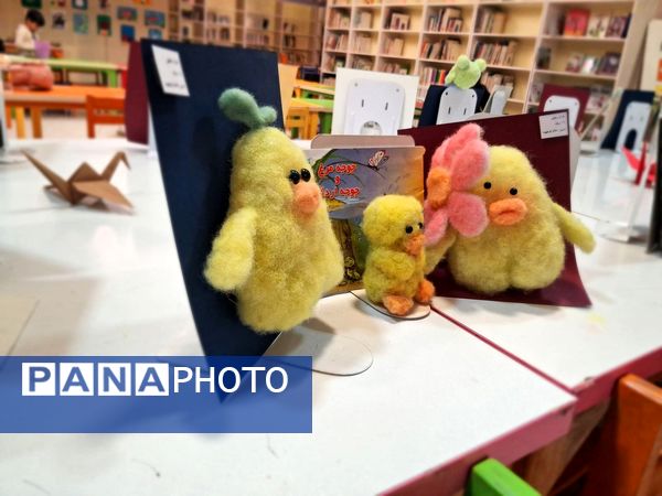 دنیای رنگی دست‌سازه‌های کودکان و نوجوانان در کانون پرورش فکری