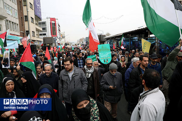 مراسم راهپیمایی روز قدس در تهران