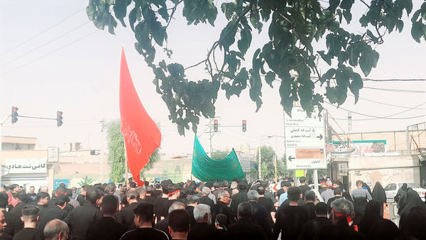 دسته عزاداری مسجد صاحب الزمان(عج) قم 