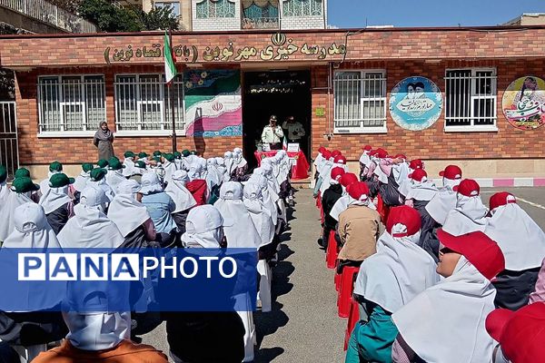 مراسم گرامیداشت هفته نیروی انتظامی در مدارس شهرستان فیروزکوه