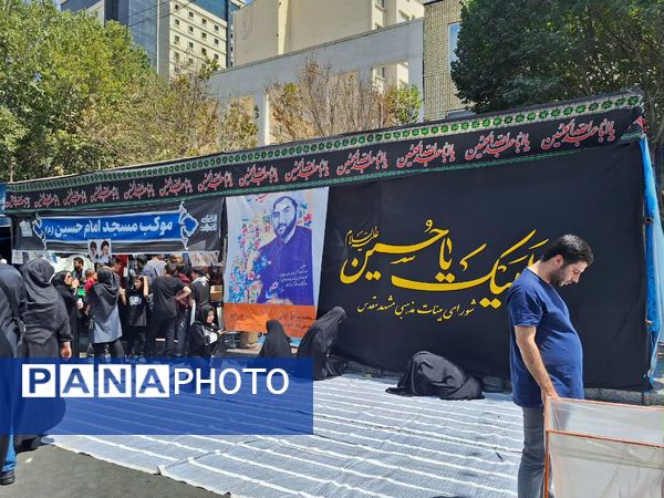 قدم‌هایی تا بهشت؛ جاماندگان اربعین در مشهد رهسپار حرم مطهر رضوی شدند