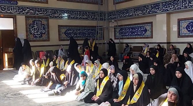 روایت خبرنگار پانا از روزهای خلوت دانش آموزان خدا