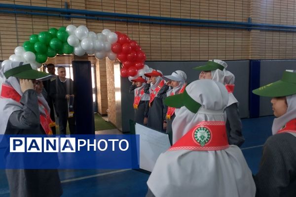 برگزاری مانور بزرگ یاوران انقلاب در سالن شهید یدالهی شهرک شاهد شهریار