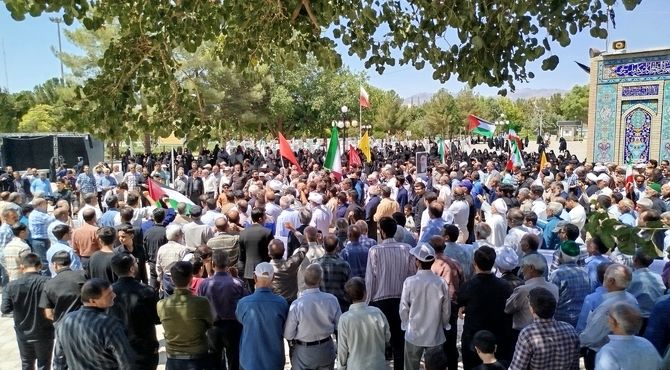 راهپیمایی جمعه خشم در کاشمر