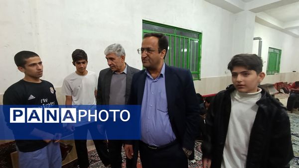  حضور مسئولان آموزش و پرورش در جمع معتکفین دانش‌آموز یاسوج