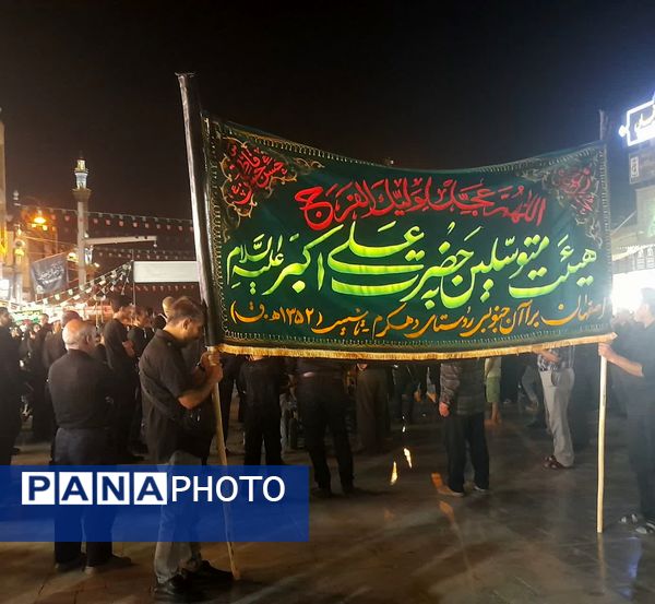 حرم حضرت معصومه(س) در شب شهادت برادر