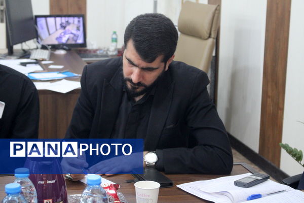 جلسه هماهنگی سوگواره «احلی من العسل» آموزش و پرورش استان بوشهر