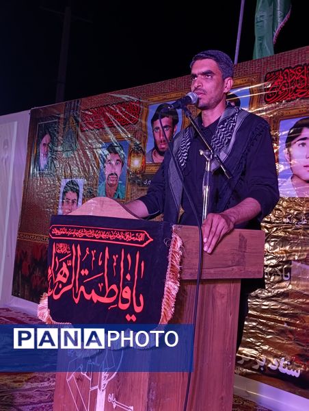 سندرک معطر به عطر شهید گمنام در مراسم یادواره شهدا