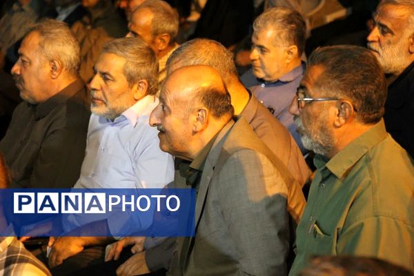 شبی با شاهدان؛ دورهمی پیشکسوتان و رزمندگان دفاع مقدس در قدمگاه شهدا پیشوا