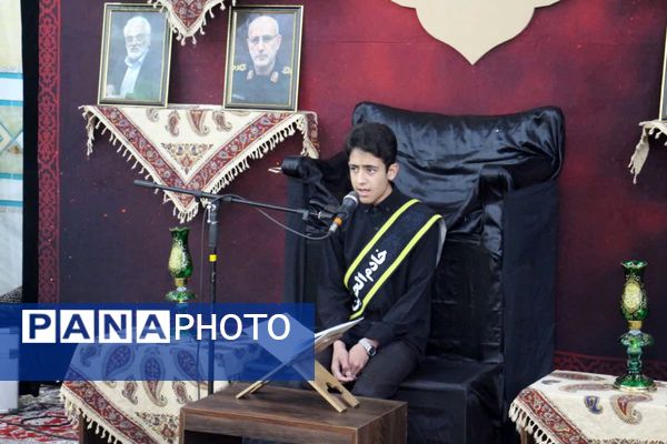 سوگواره احلی‌من‌العسل در شهرستان سمنان 