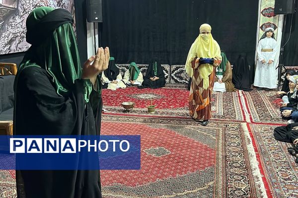 «نجما» در عزای امام حسن مجتبی (ع) به اشک نشست