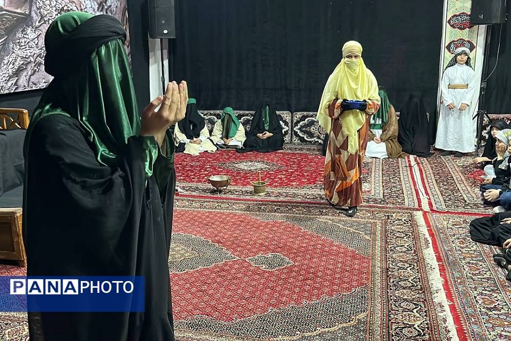 «نجما» در عزای امام حسن مجتبی (ع) به اشک نشست