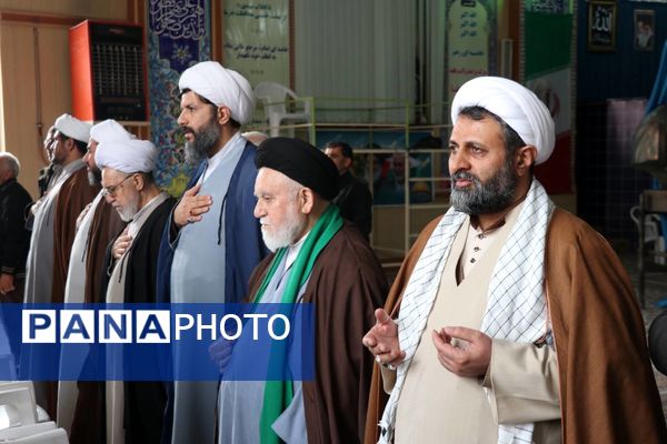 گرامیداشت سالروز تشییع ۳۱ شهید شهرستان شیروان در مصلی این شهر