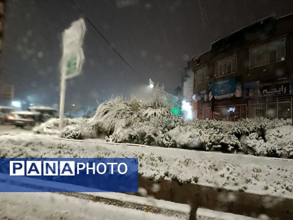 ورود باشکوه زمستان به نیشابور 