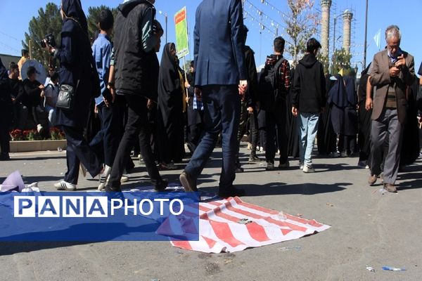 راهپیمایی 13 آبان در کرمان