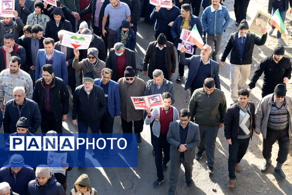 راهپیمایی ۲۲ بهمن بخش بندپی شرقی