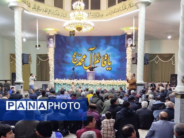 مراسم ولادت حضرت قائم (عج) در هیات مهدیه کاشمر