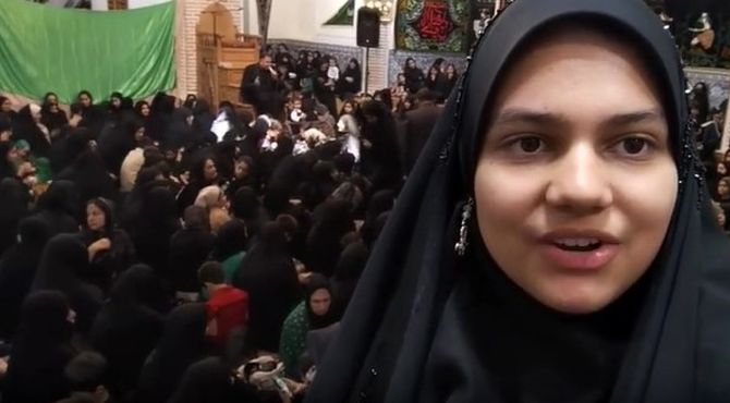 پلاتو موبایلی دانش آموز خبرنگاران در همایش شیرخوارگان در جای جای نایین