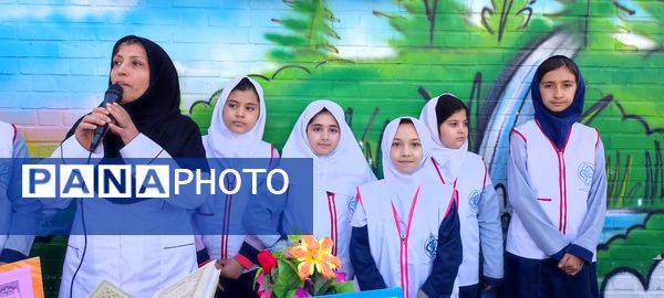 آیین افتتاحیه سفیران سلامت در مدرسه شهید خاقانی شهرستان شیروان