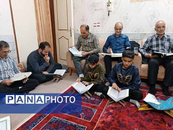 جز خوانی ماه مبارک رمضان در منازل شهروندان بیرجندی 