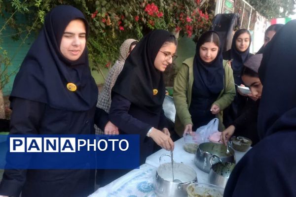 مراسم ایام فاطمیه و موکب فاطمی در دبیرستان علامه اقبال 