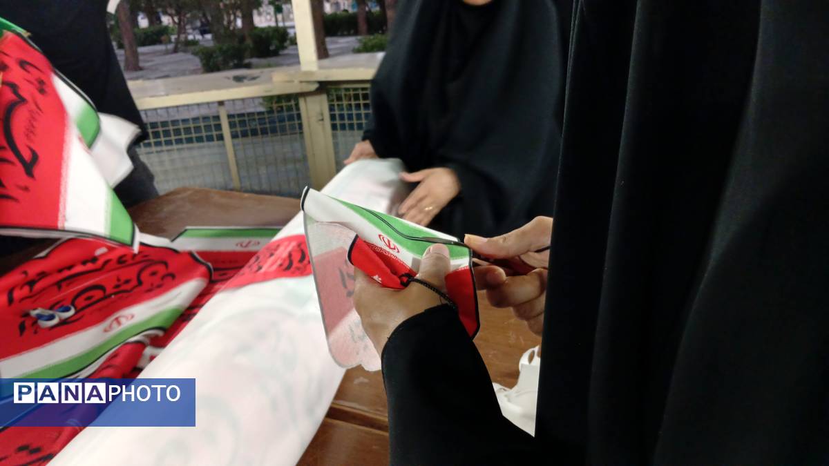 پویش نذر پرچم حوزه صدیقه طاهره ناحیه مقاومت امام علی(ع)