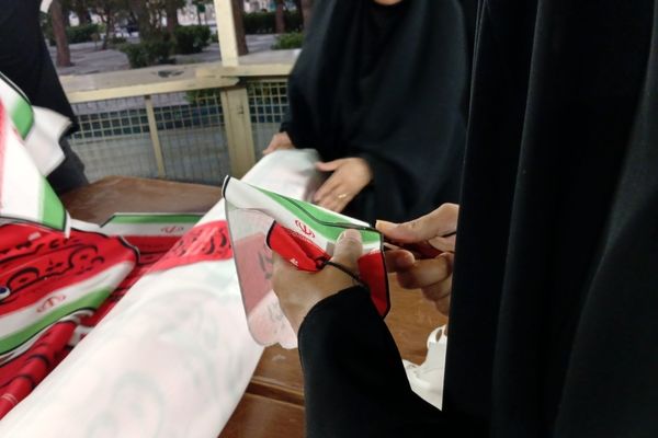 پویش نذر پرچم حوزه صدیقه طاهره ناحیه مقاومت امام علی(ع)