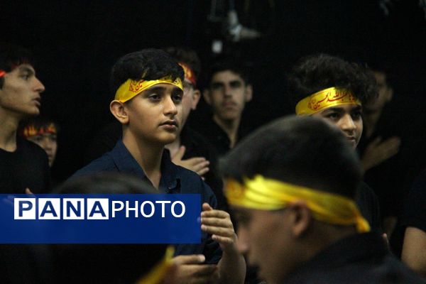 مراسم سوگواری احلی من العسل در شهرکرد