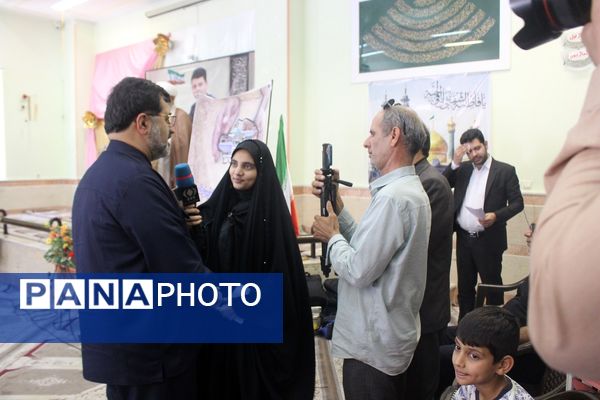 آیین کلنگ زنی احداث سه واحد آموزشی در قم