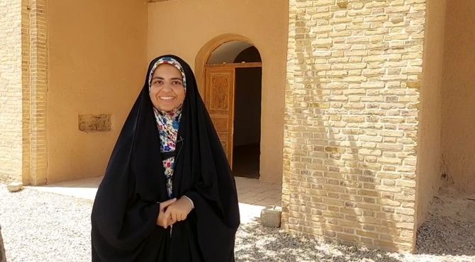 آرامگاه شیخ آذری در قاب دوربین خبرنگار پانا