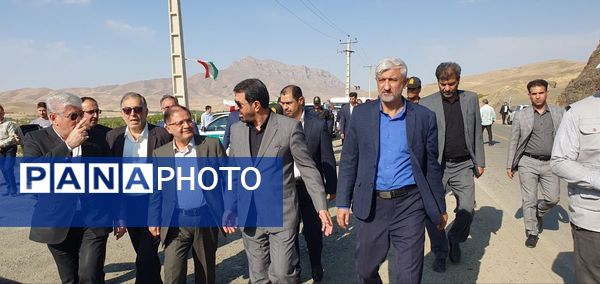 بازدید میدانی استاندار همدان از سد مخزنی خرم‌رود تویسرکان