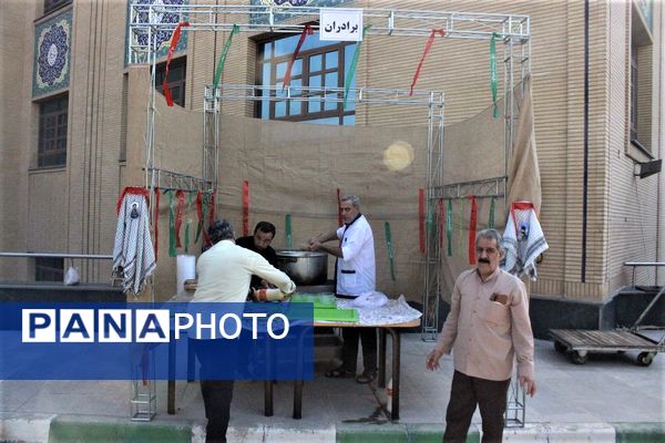 مراسم سالگرد تدفین شهدای گمنام موسسه علمی فرهنگی دارالحدیث قم