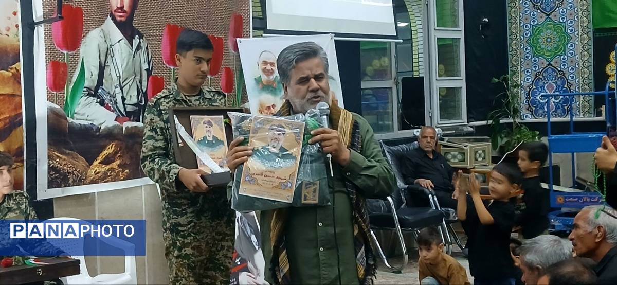 برگزاری یادواره شهدا در روستای بزنجرد 