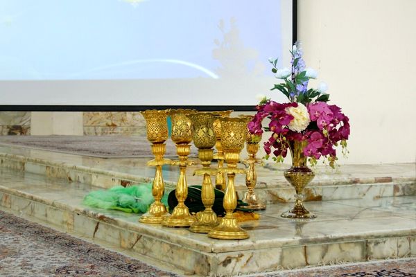 ترتیل‌خوانی بانوان در حرم حضرت معصومه(س)