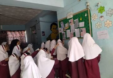 انتخابات شورای دانش‌‌آموزی دبستان عصمتیه حاجی‌آباد