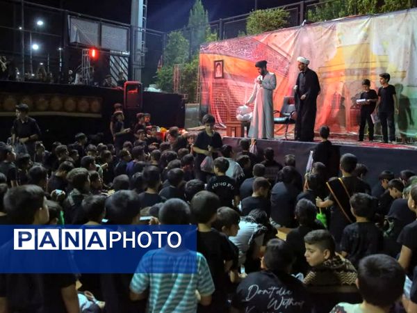 محفل عزاداری «نوجوانان» در پردیسان قم