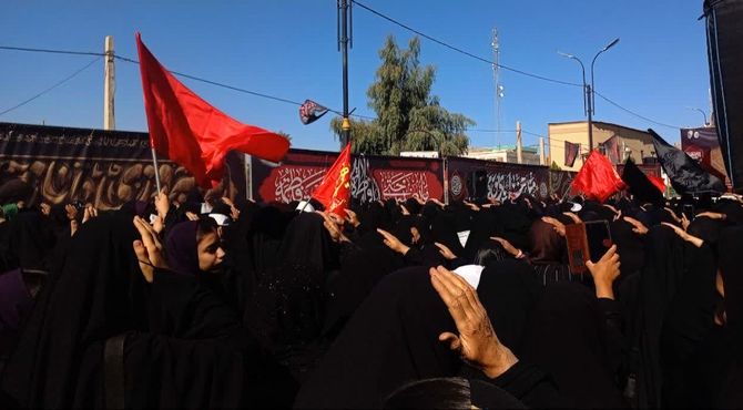 اجتماع باشکوه بانوان فاطمی در بم به مناسبت شهادت حضرت زهرا (س) 