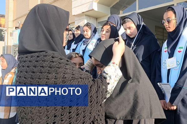 مراسم افتتاحیه سفیران سلامت در دبیرستان مهر نیشابور 