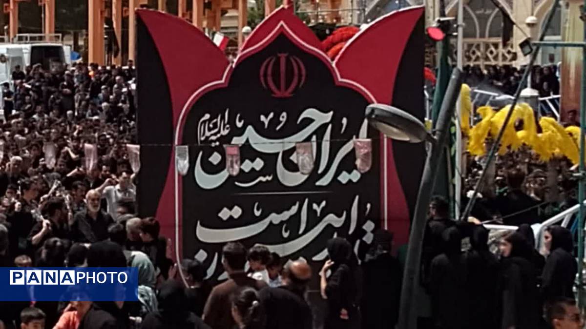 عزاداری عاشورای حسینی در امامزاده شاهرضا(ع) شهرضا با حضور هیات مذهبی