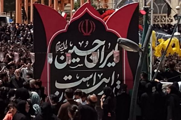 عزاداری عاشورای حسینی در امامزاده شاهرضا(ع) شهرضا با حضور هیات مذهبی