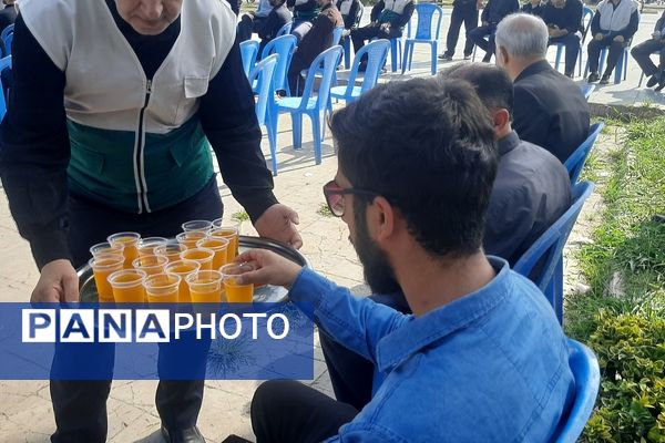 افتتاح چایخانه حضرت رضا(ع) در شهرستان تالش